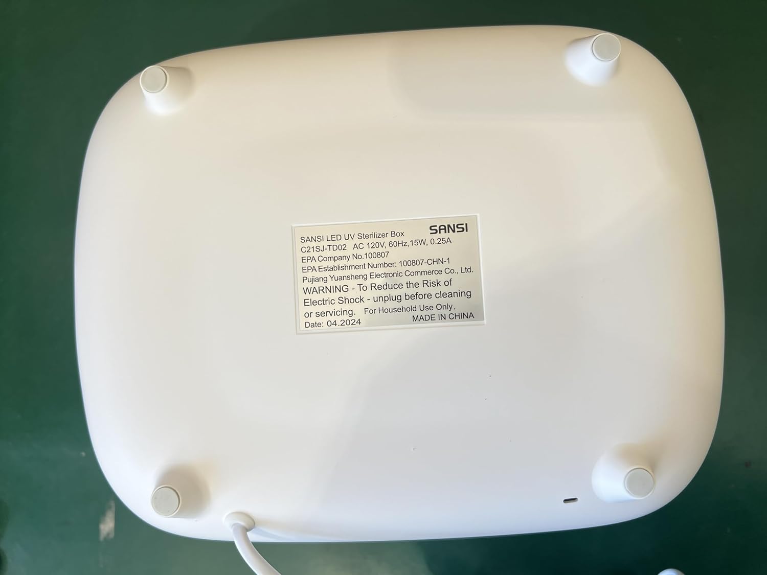 SANSI UV-Licht-Sterilisationsbox
