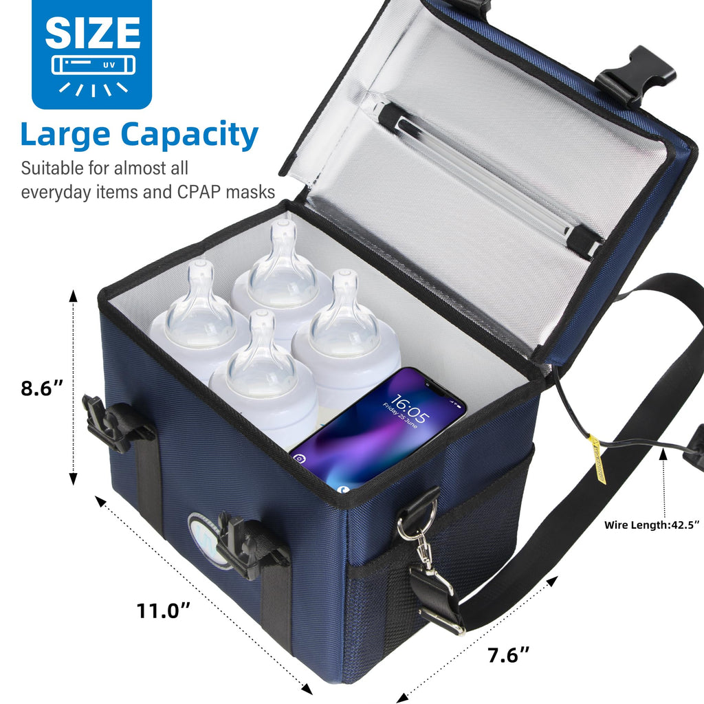 UV Sanitizer Box, 12L Portable Sanitizing