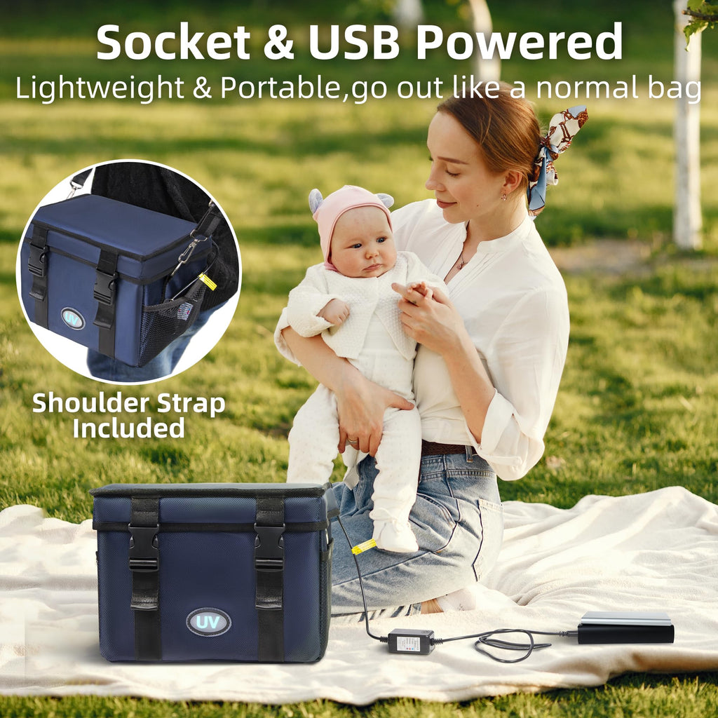 UV Sanitizer Box, 12L Portable Sanitizing